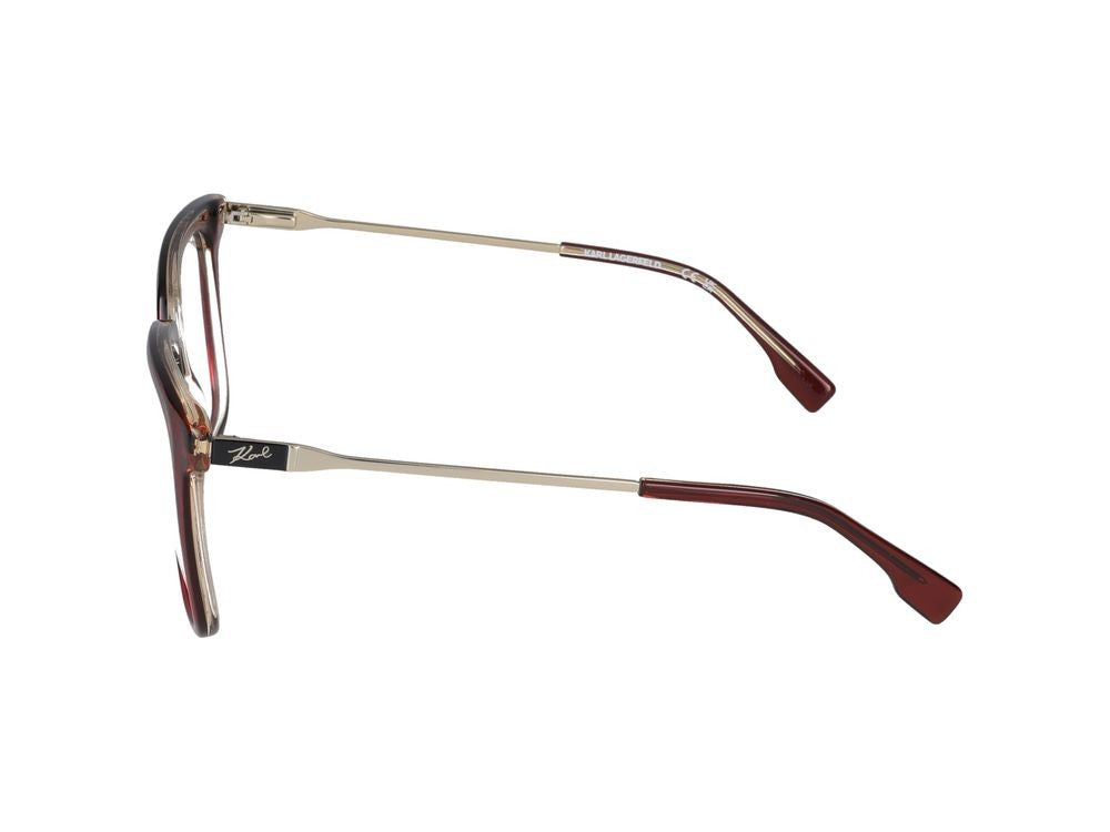 Karl Lagerfeld Eyeglasses Kl6077 805 Orange/Yellow 55/16/140