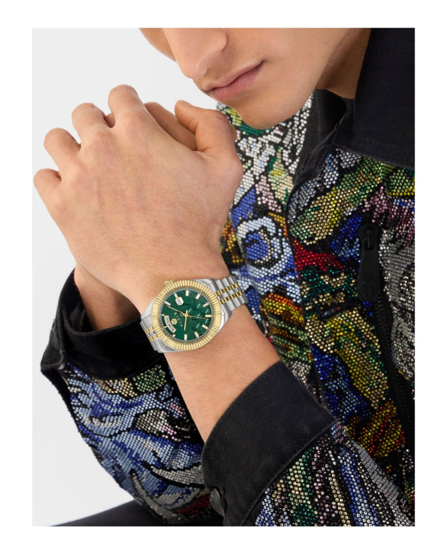 Philipp Plein Date Superlative Crystal Watch