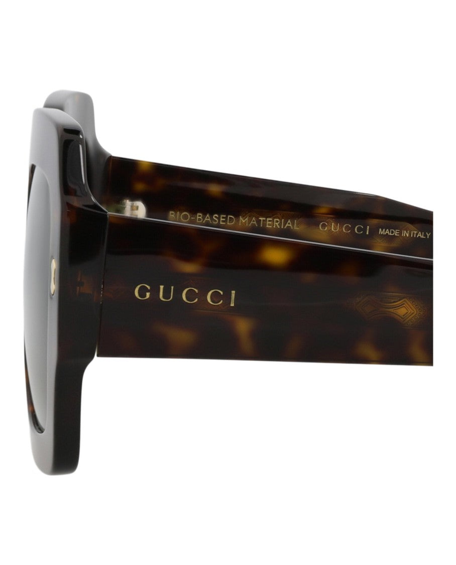 Gucci Square-Frame Bio Acetate Sunglasses