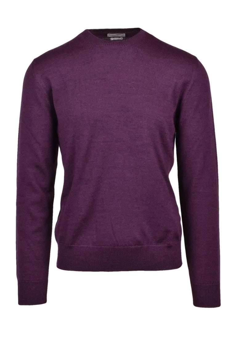 Ballantyne Wool Crewneck Pullover - Red