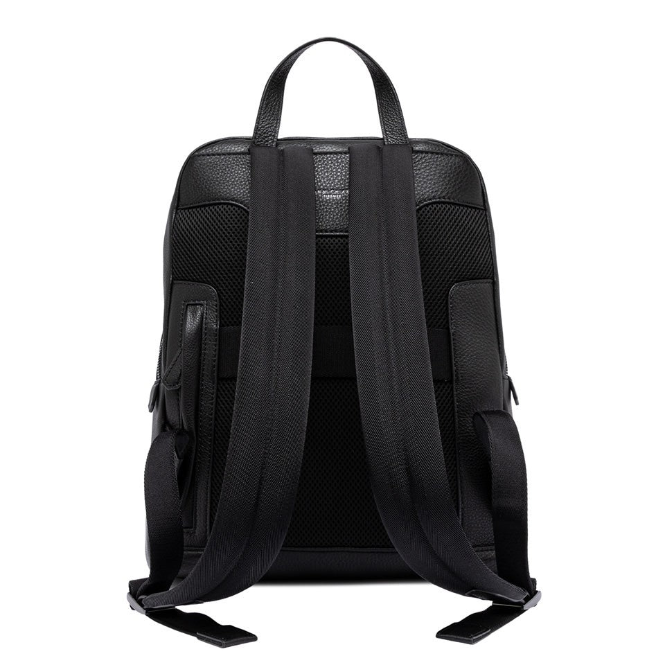 Gianni Chiarini Textured Leather Backpack With Structured Design