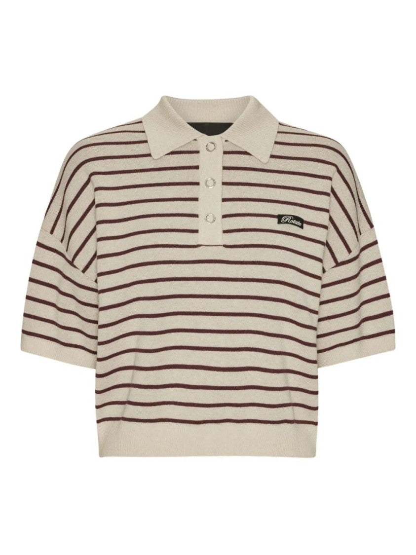 Rotate Birger Christensen Slinky Knit Polo