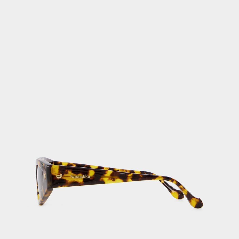 Nanushka Crista Sunglasses - Acetate - Yellow