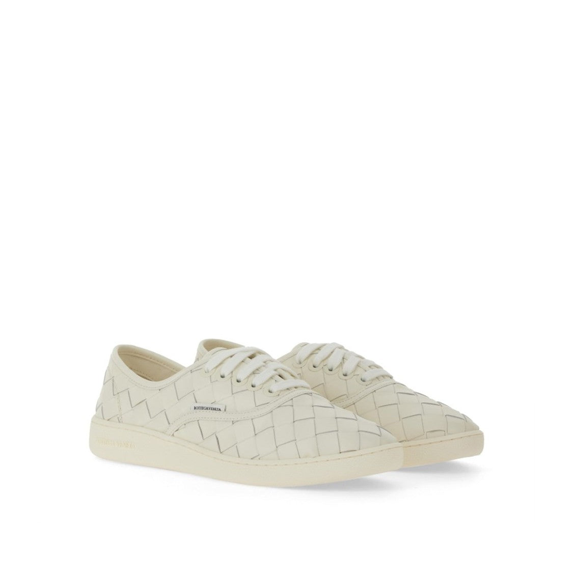 Bottega Veneta Woven Leather Sneakers