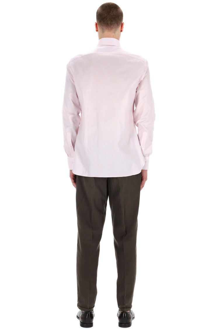 Zegna Trofeo Knitted Cotton Shirt
