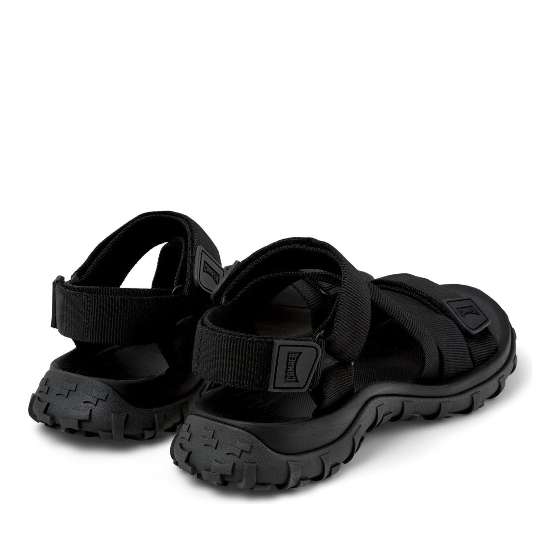 Camper Black Lasted Open-Toe Sandals