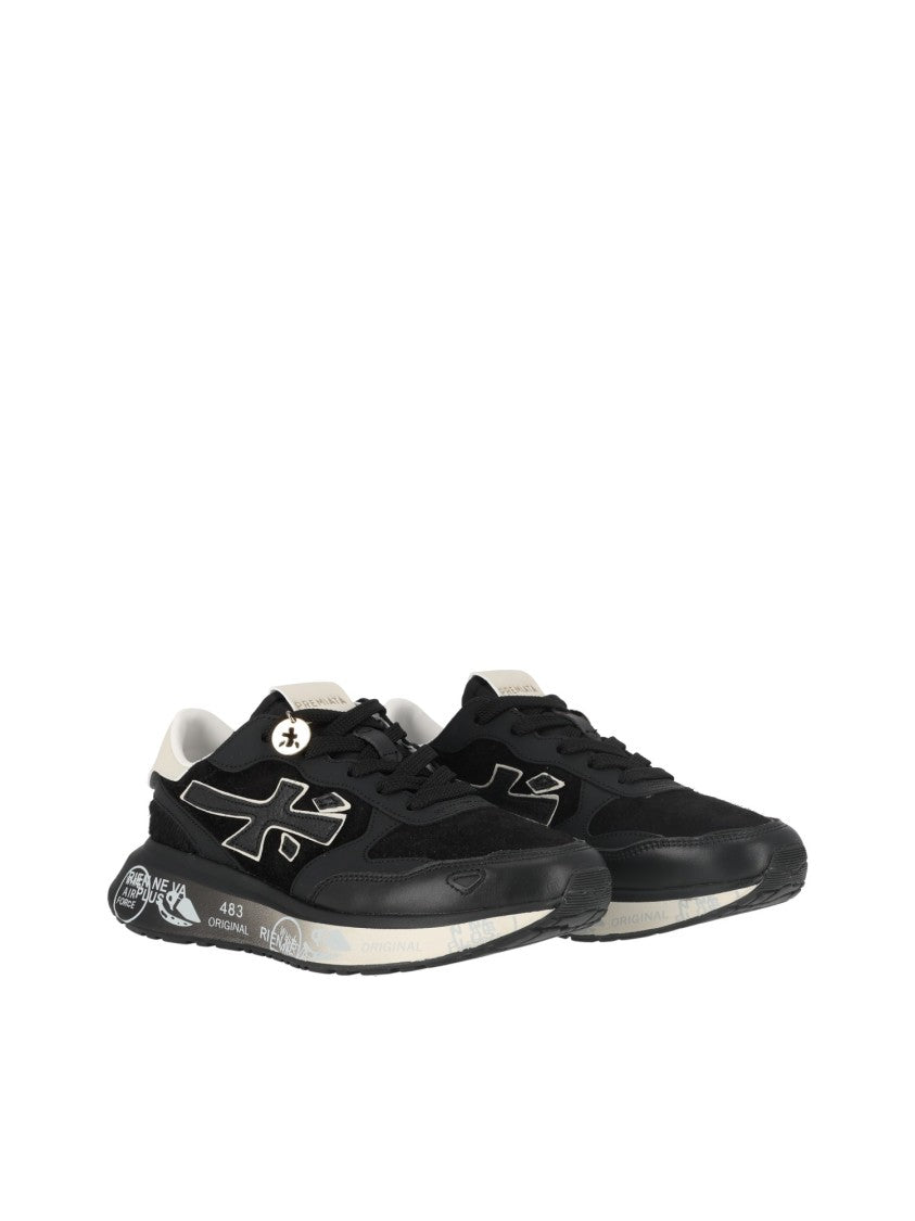Premiata Black Lauryn Low-Top Sneakers