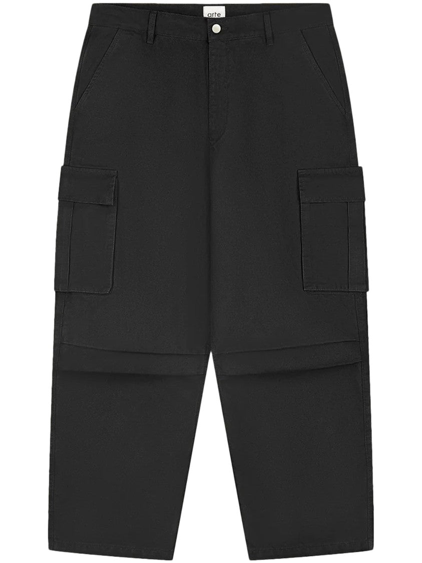 Arte Cargo Ribstop Pants With Straight Leg Design