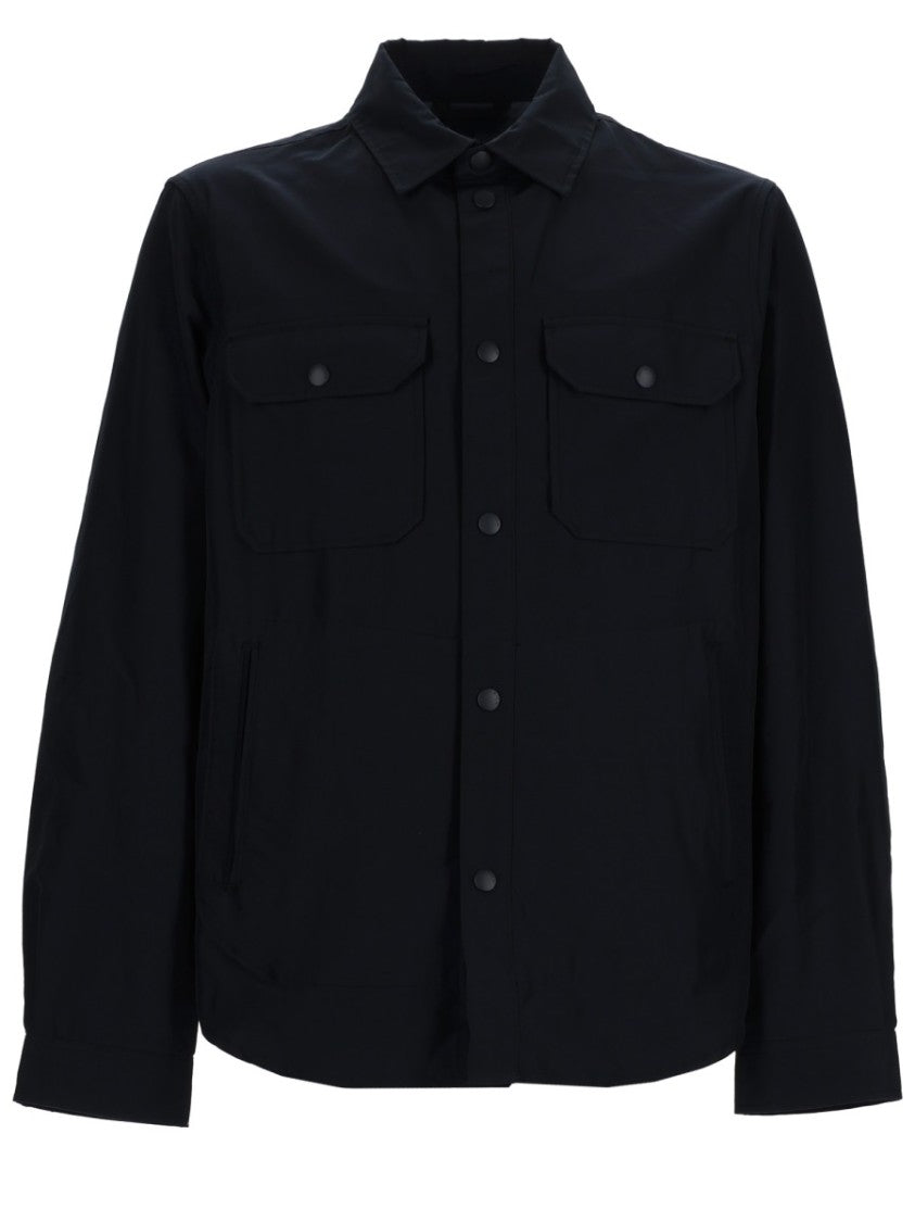 Woolrich Neutrals Structured Ramar Cotton Overshirt