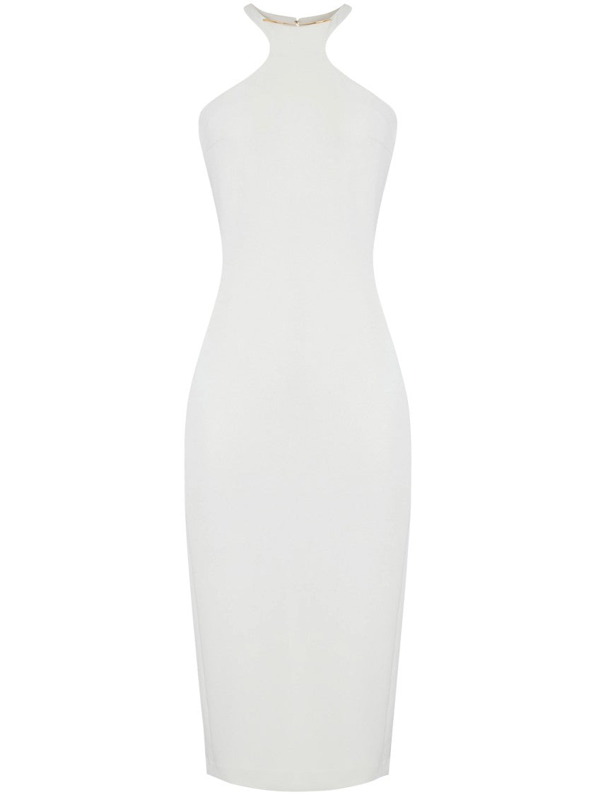 Elisabetta Franchi Abito Donna AB91761E2360 Avorio (360) / 44