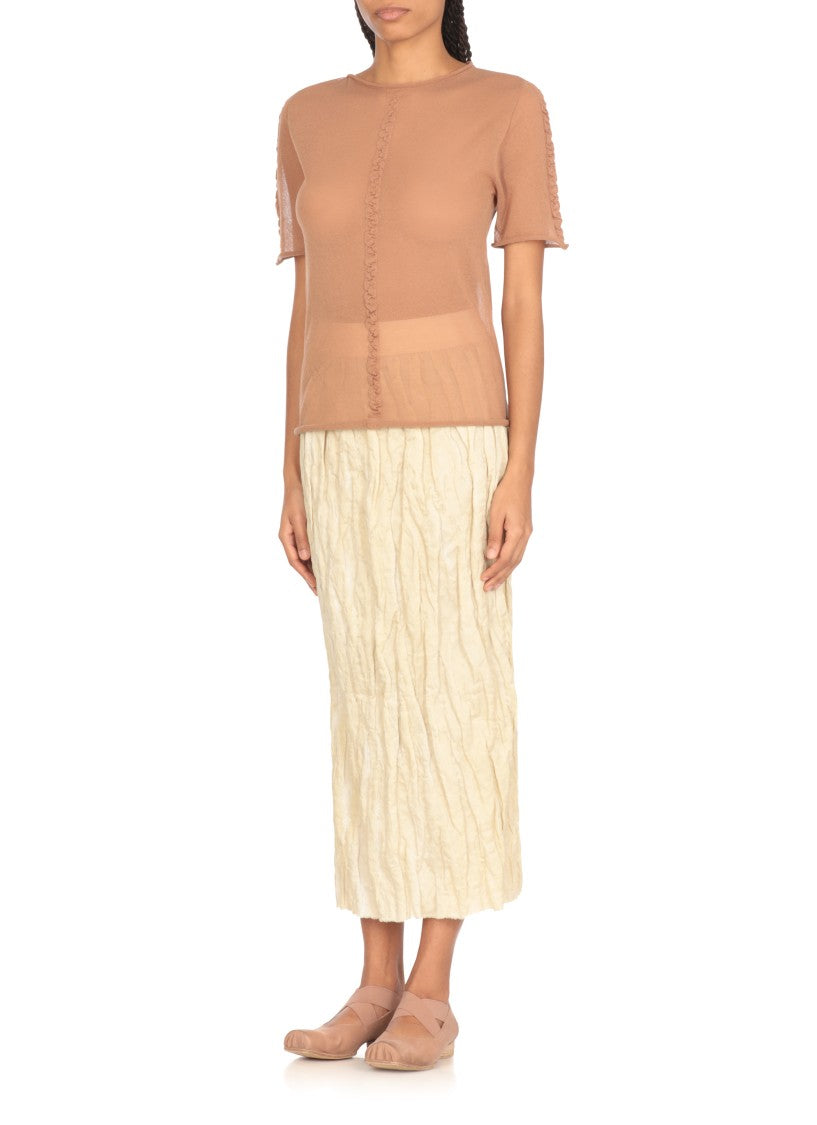 Uma Wang Pink Cotton T-Shirt