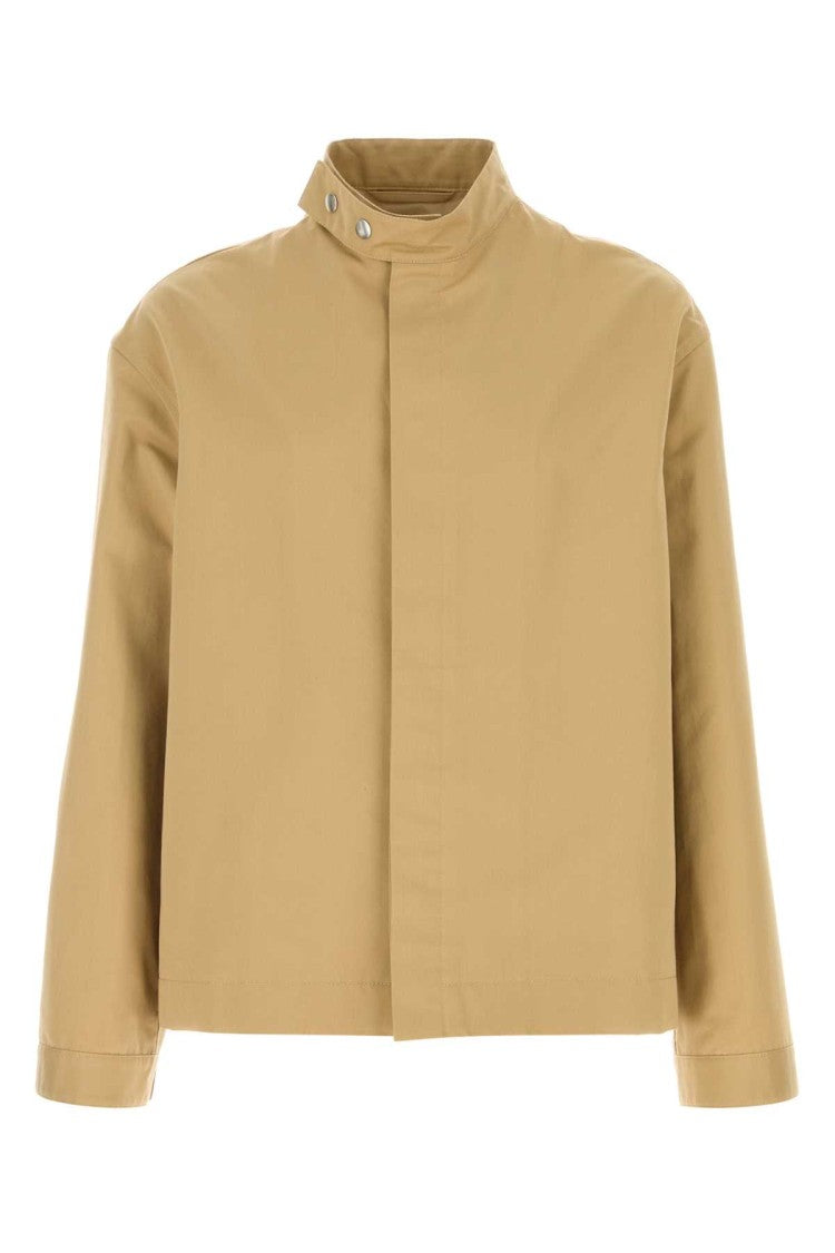 Jil Sander Beige Cotton Blend Jacket