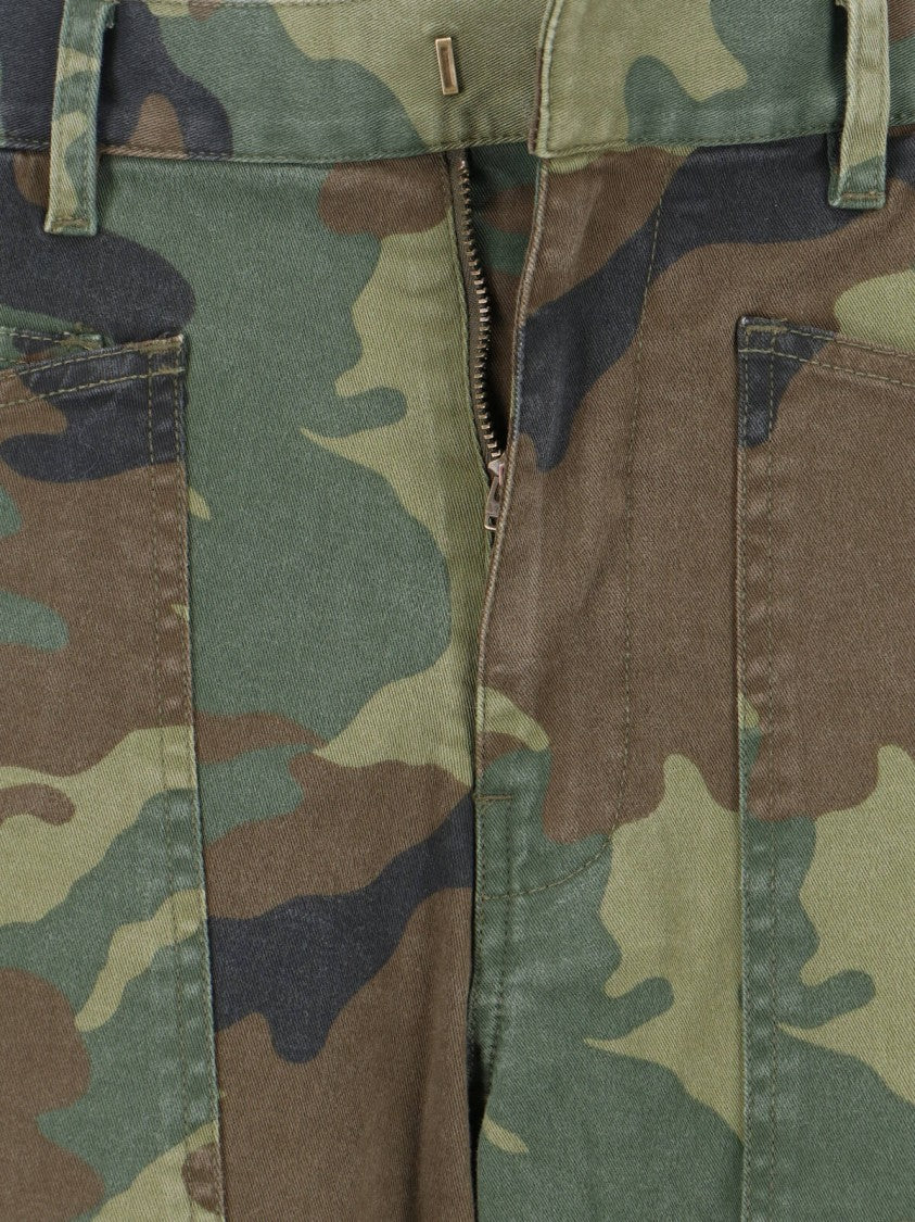 Nili Lotan Green Shon Trousers