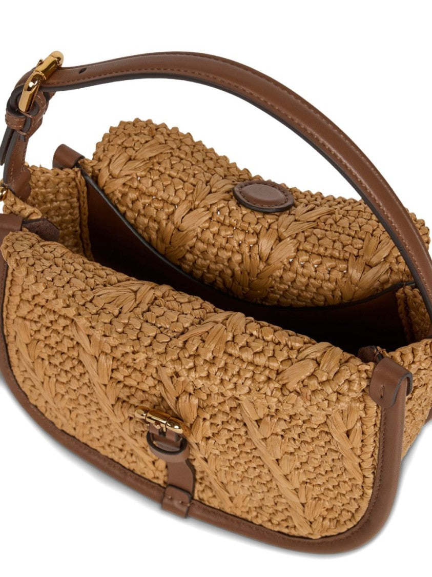 Etro Small Woven Tote Bag