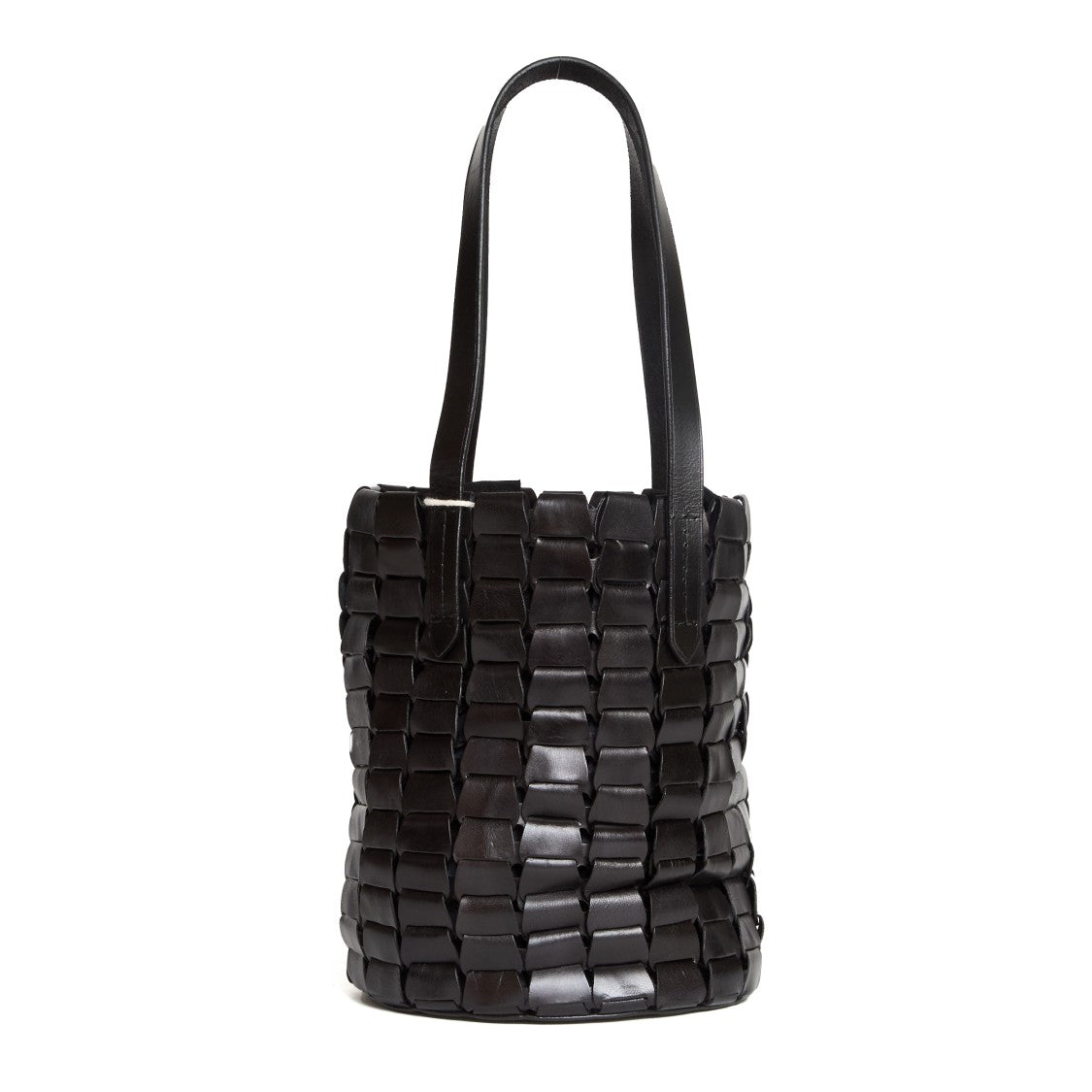 Dragon Diffusion Link Leather Bucket Bag