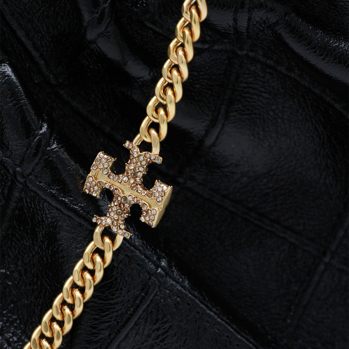 Tory Burch Black Leather Crossbody Bag