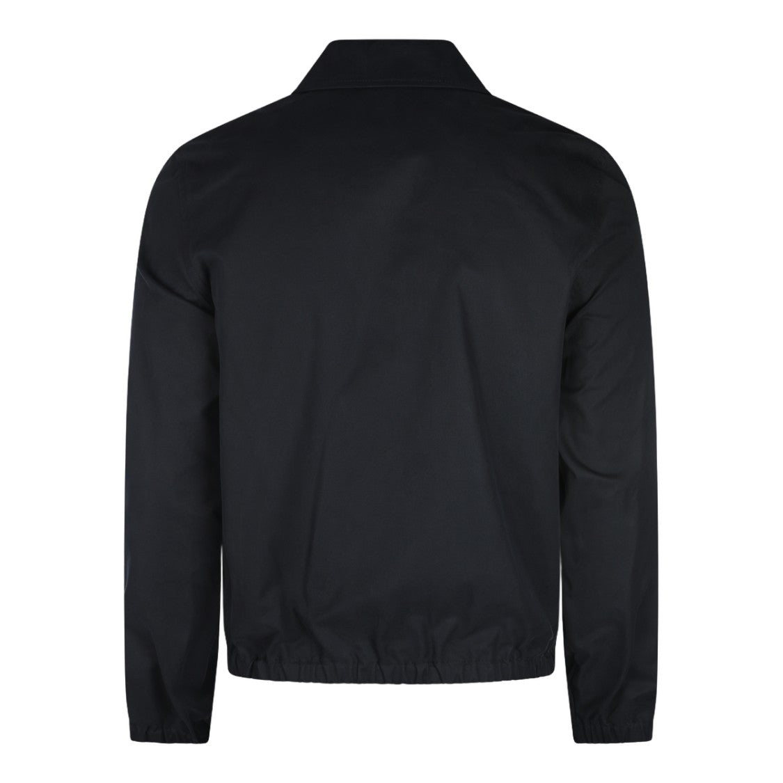 Ami Paris Minimal Zip Jacket With Elasticated Hem