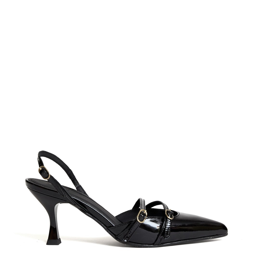 Alohas Joelle Onix Leather Pumps