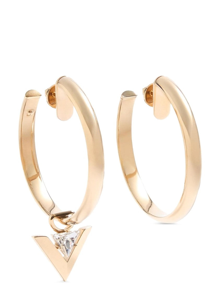 Valentino Garavani 'Je Les V' Hoop Earrings