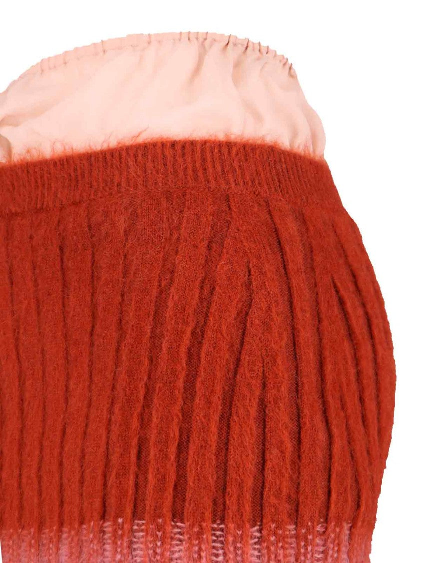 Fendi Mohair Blend Skirt, Multicolor