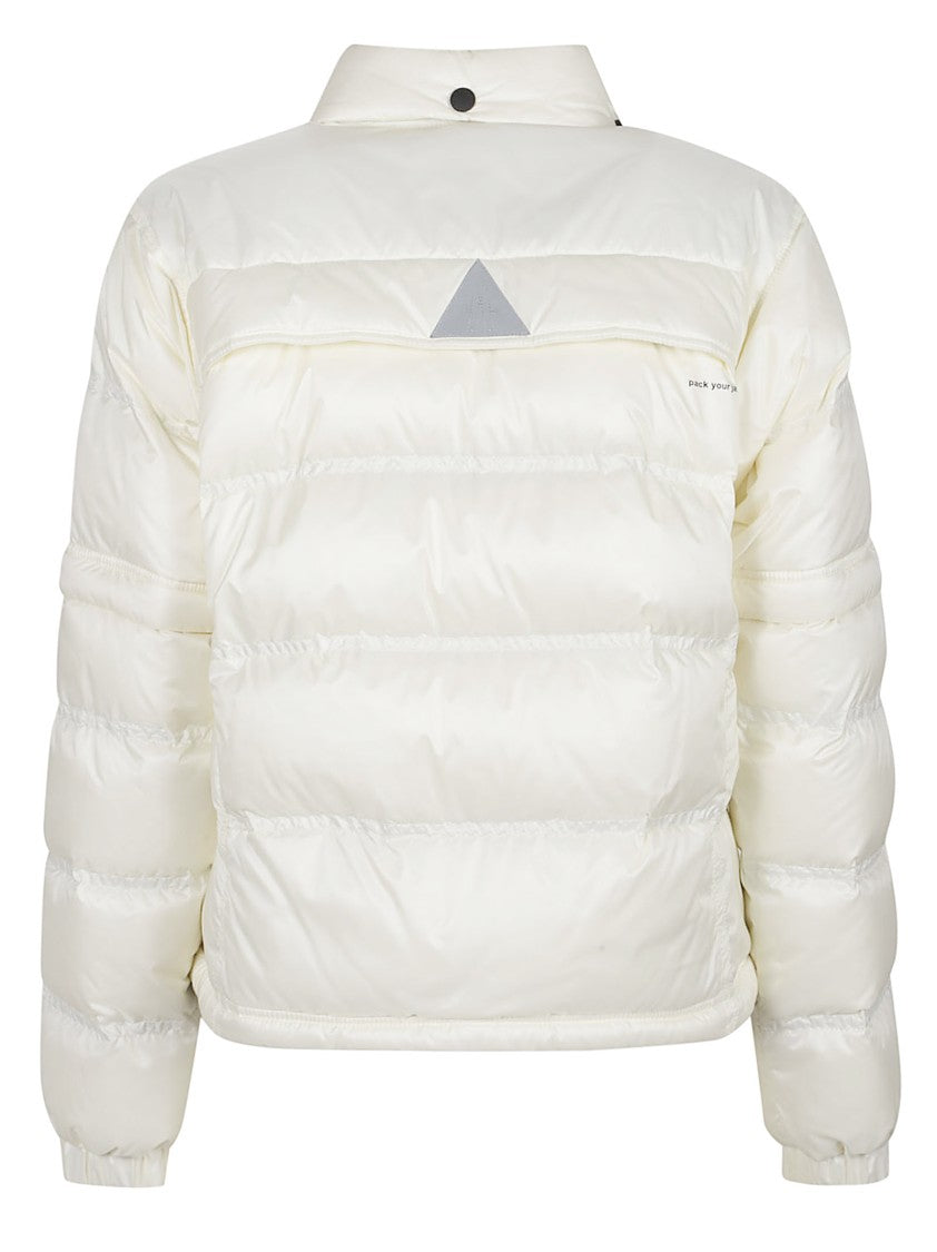 Moncler Grenoble Mauduits Puffy White Polyamide Down Jacket