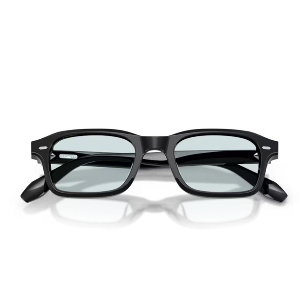 Oliver Peoples Ov5588su - N.08 Sun Rectangular Black Acetate Sunglasses