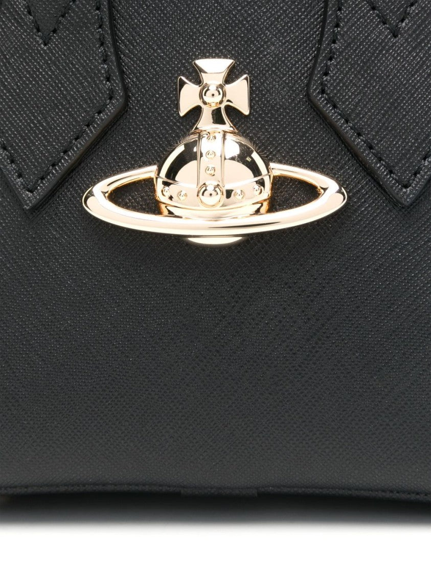Vivienne Westwood Compact Black Handbag