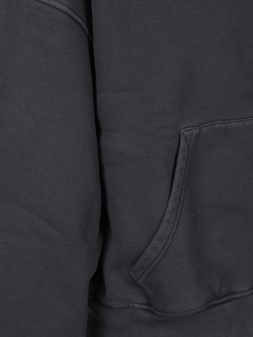 Palm Angels Hooded Sweatshirt With Zip With Logo