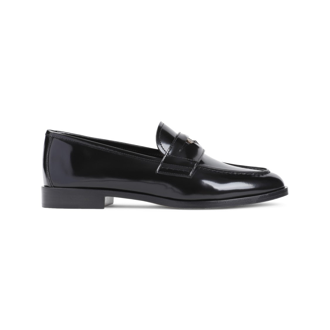 Giorgio Armani Calf Leather Loafers With Design And Fit