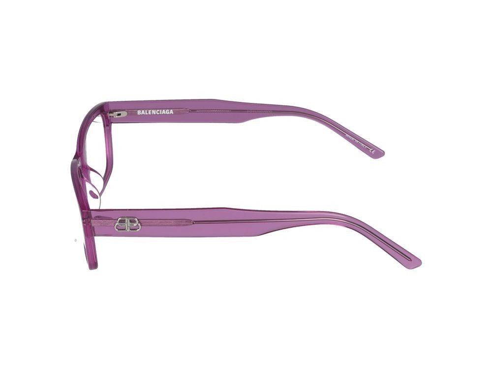 Balenciaga Eyeglasses Bb0065o 007 Pink Pink Transparent 55/18/140
