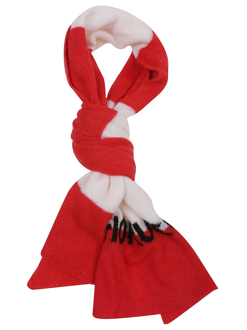 Fiorucci Rectangular Red Scarf