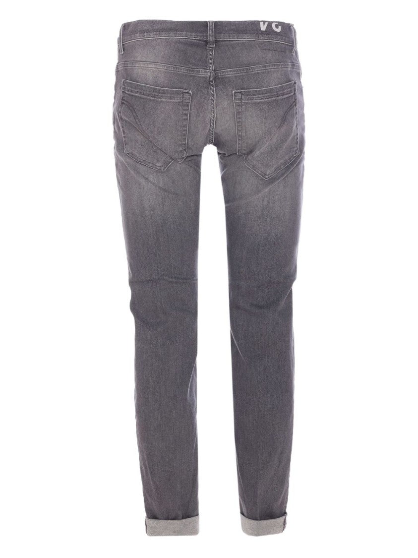 Dondup Slim-Fit Gray Denim Jeans