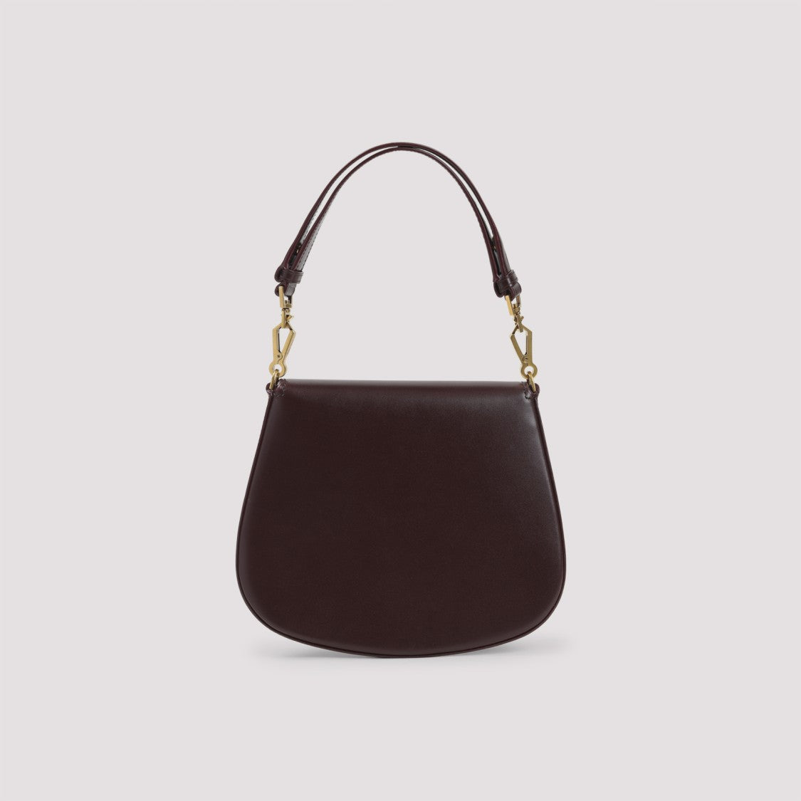 Saint Laurent Voltaire Hot Wine Leather Shoulder Bag