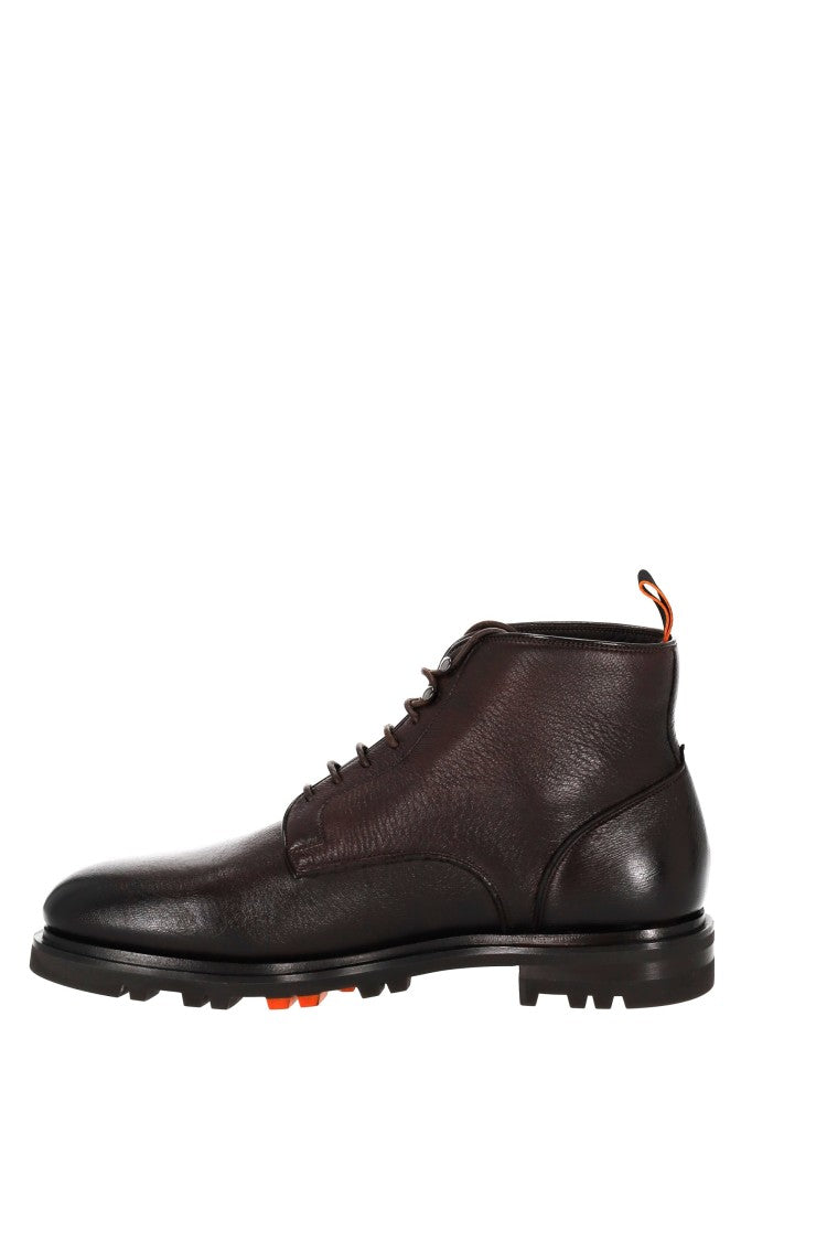 Santoni Deer Leather Polacchino Mod. Logan