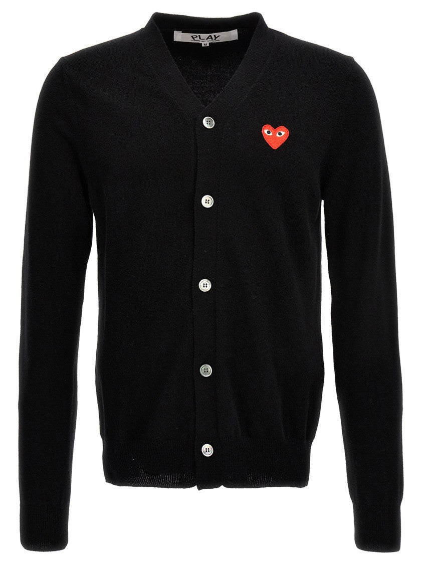 Comme Des Garçons 'Heart' Cardigan
