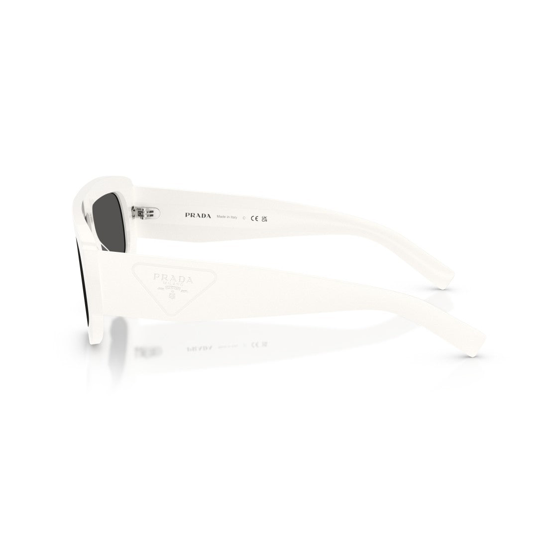 Prada 0Pr D10s Oversized Rectangular Frame Sunglasses