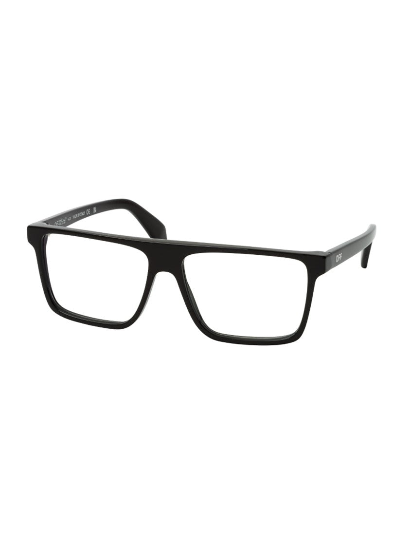 Off-White Rectangular Black Acetate Optical Frames