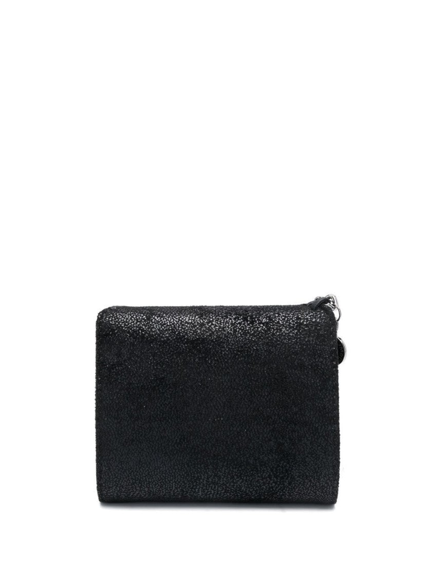 Stella Mccartney Textured Black Wallet