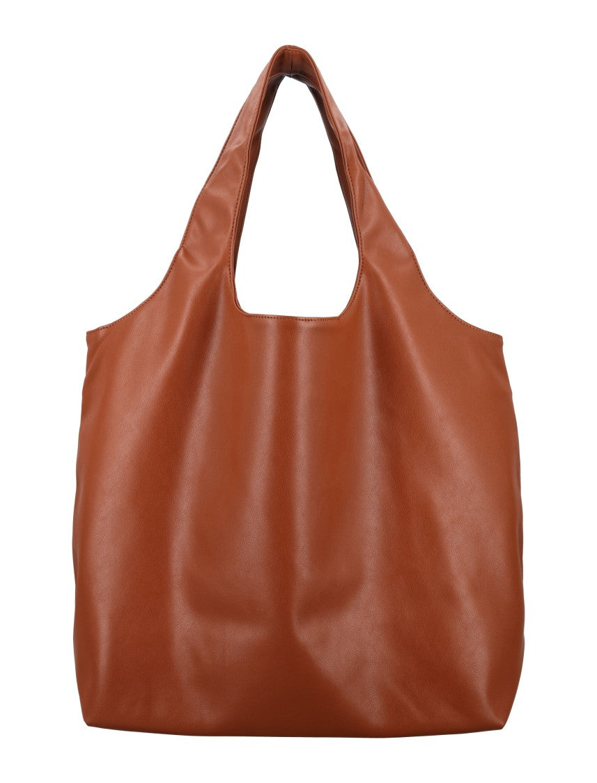A.P.C. Ninon Spacious Brown Tote Bag