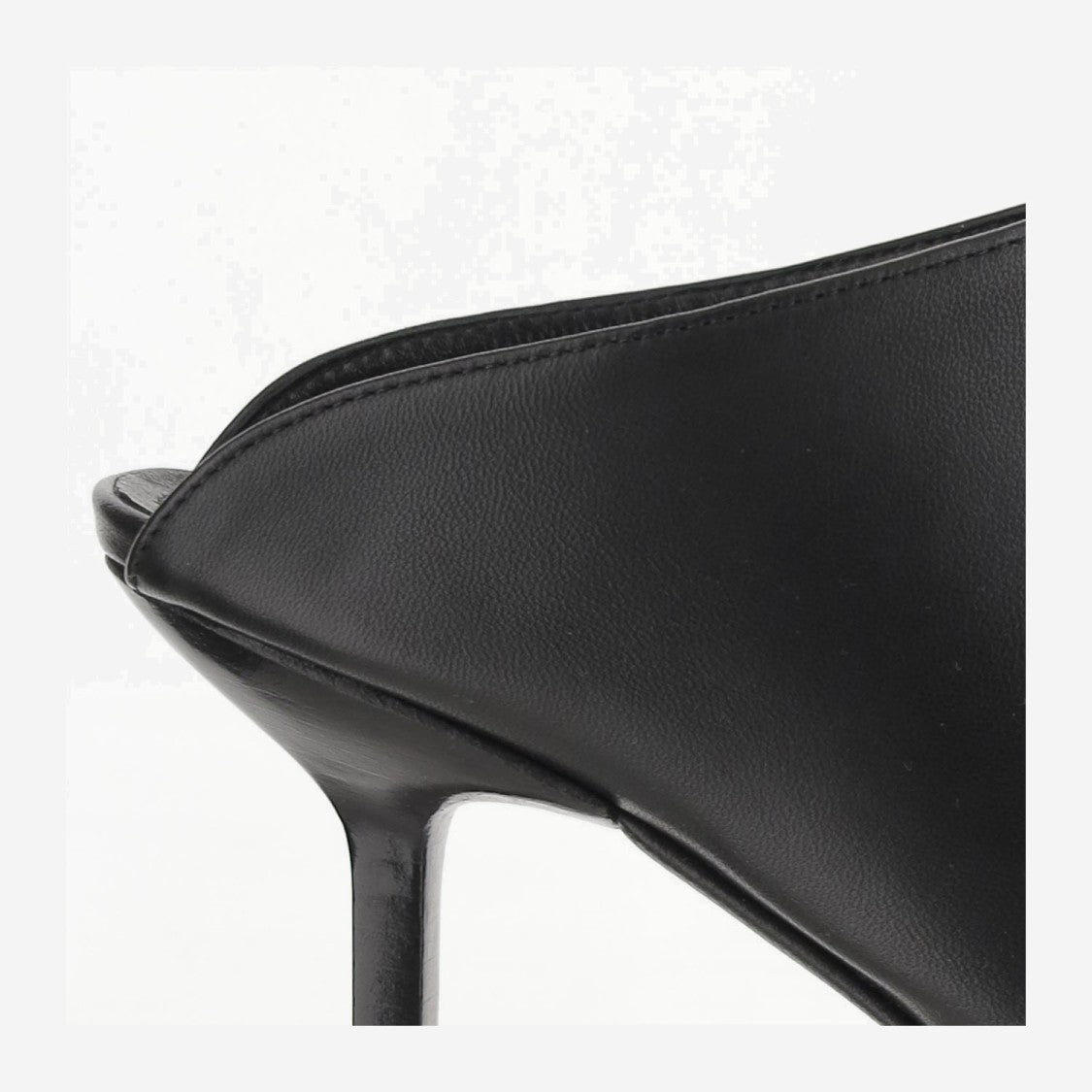 Armarium Square Toe Leather Mules