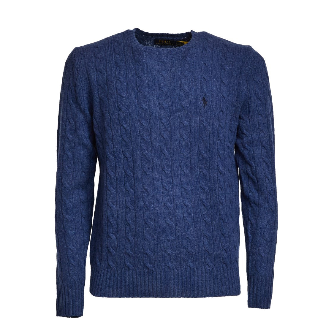 Polo Ralph Lauren Cable Knit Crew Neck Sweater In Cashmere Blend