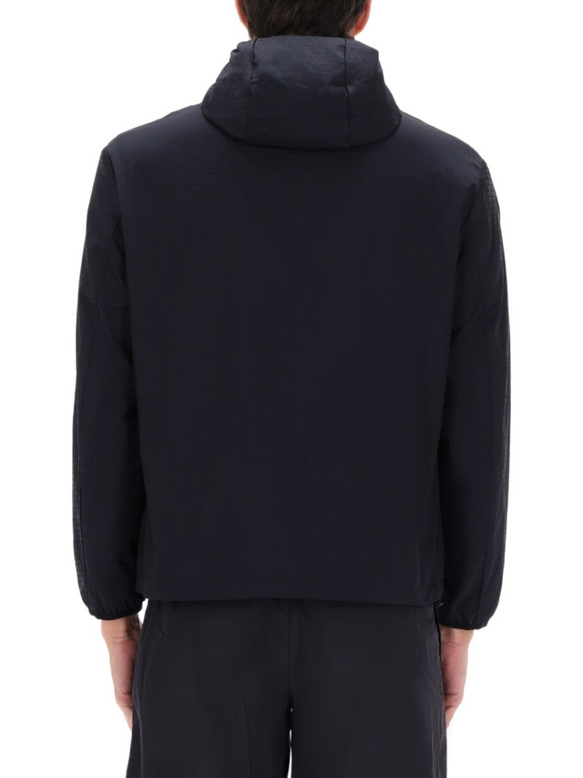 Emporio Armani Integrated Hood Zip Jacket
