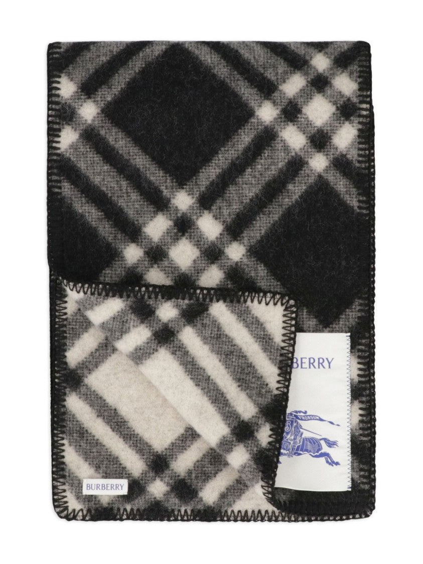 Burberry Large Checked Scarf