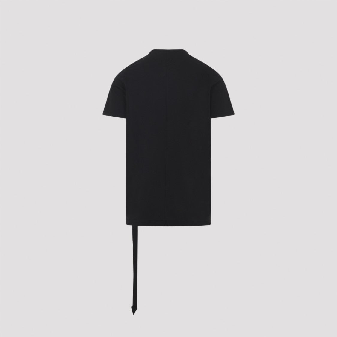 Drkshdw By Rick Owens Minimalist Black T-Shirt With Hem Feature