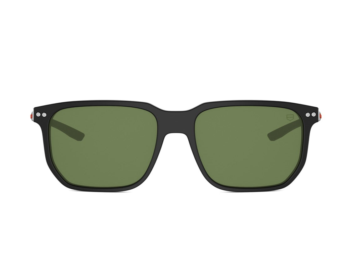 Tag Heuer Matte Green Th40065i Bold Square Acetate Sunglasses
