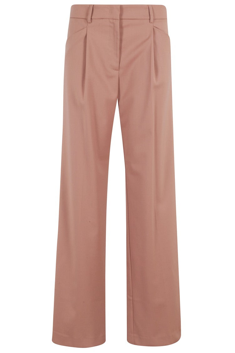 The Andamane High-Waisted Gabardine Trousers