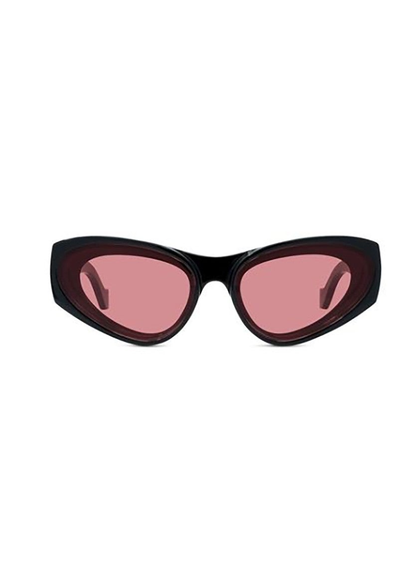 Loewe Black Lw40171u Narrow Cat-Eye Sunglasses