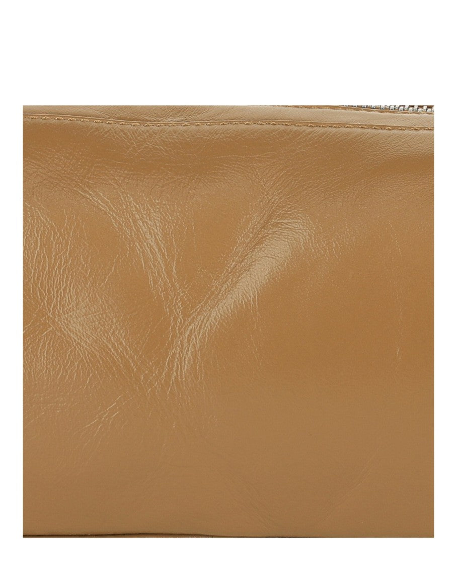 By Far Eva Creased Shoulder Bag