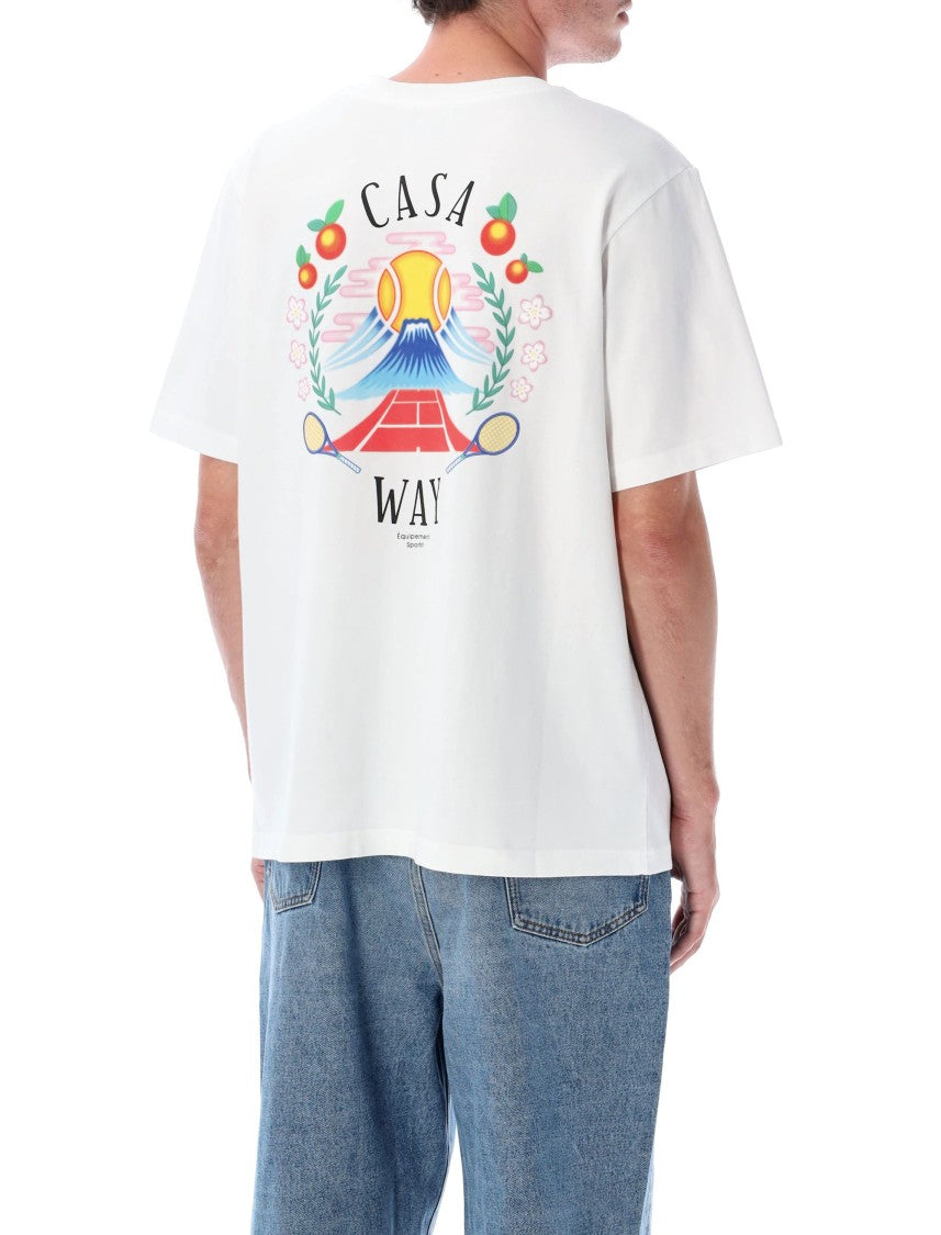 Casablanca Casa Way Mountain T-Shirt