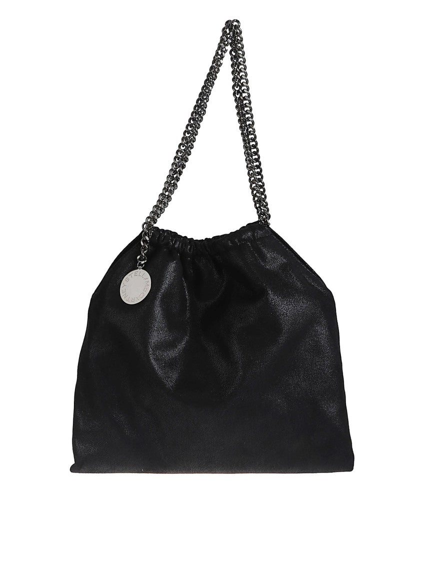 Stella Mccartney Medium Falabella Shoulder Bag With Ruthenium Chains